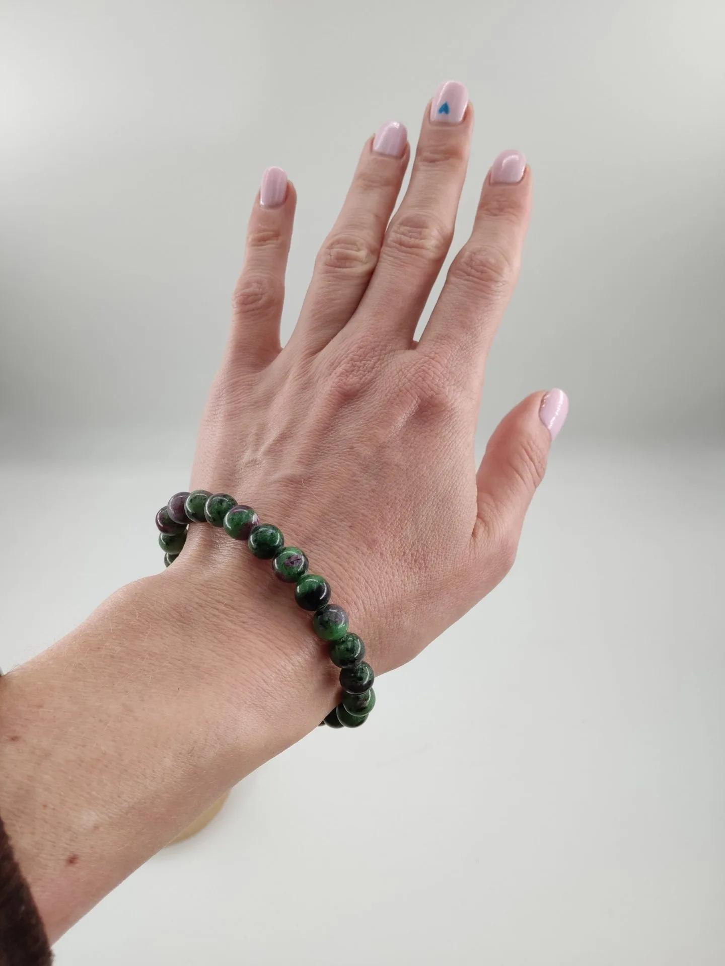 rubis zoisite bracelet 8 mm