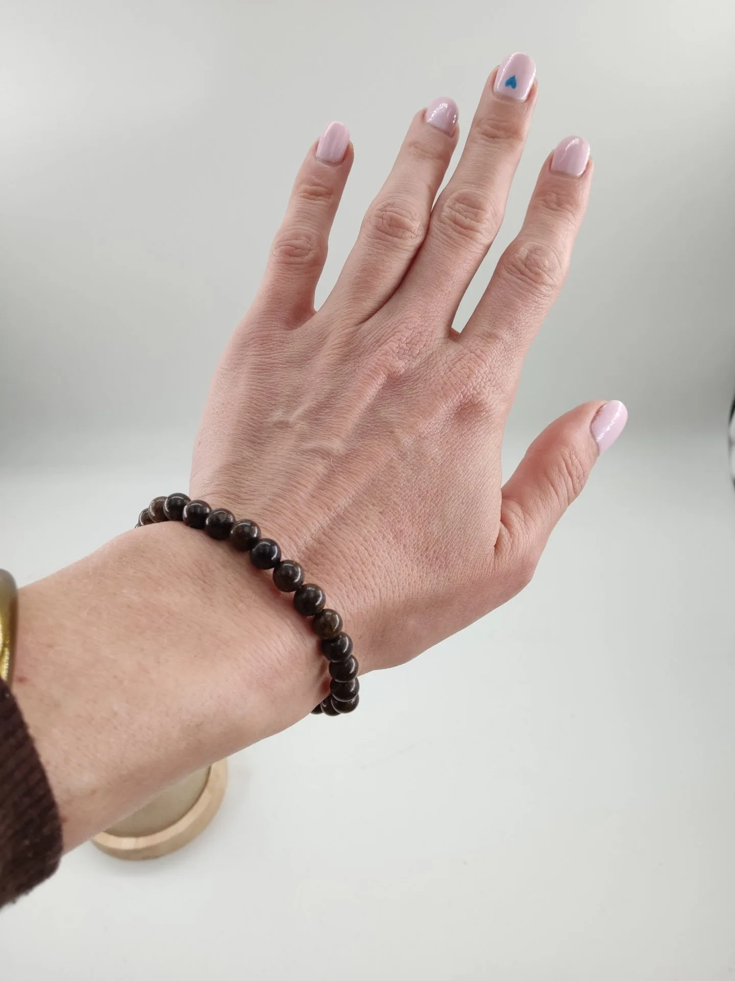 bronzite bracelet 6 mm