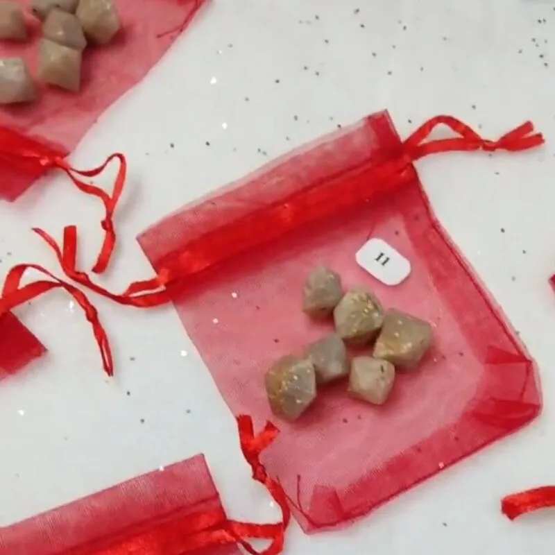 lot de 6 beta quartz