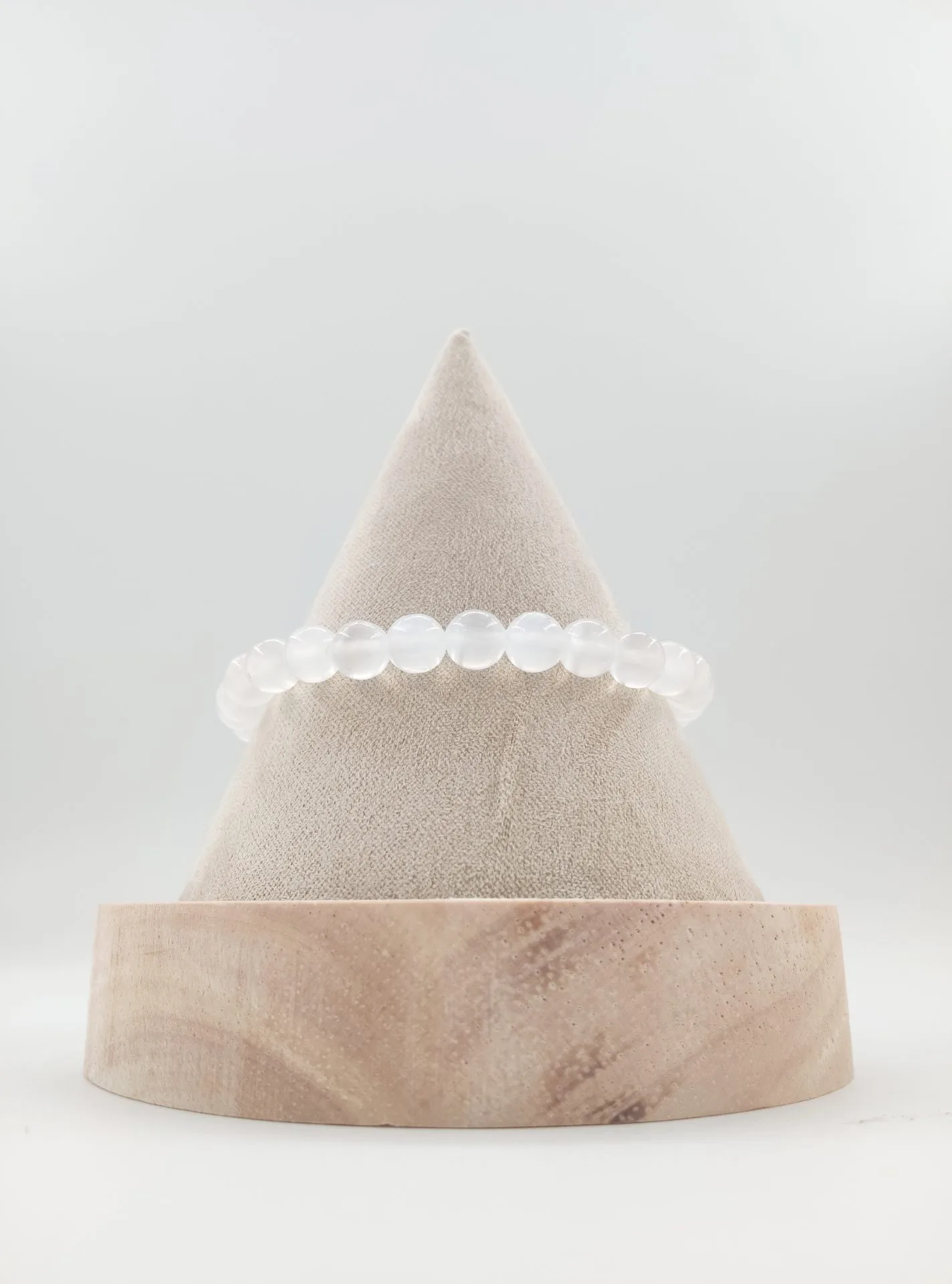 bracelet selenite aa 6mm