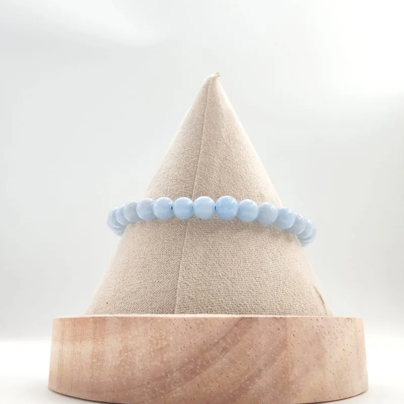 bracelet angélite a 6mm