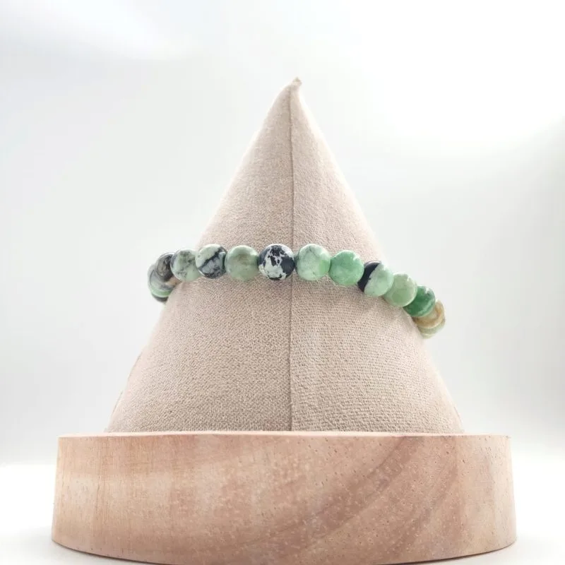 bracelet variscite aa 6mm