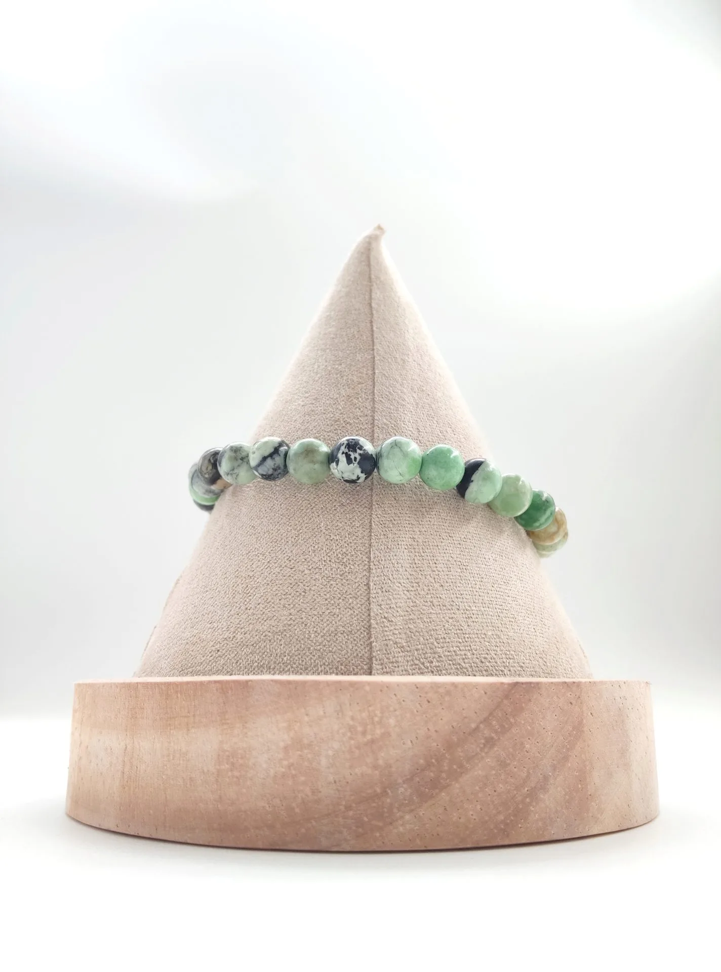 bracelet variscite aa 6mm